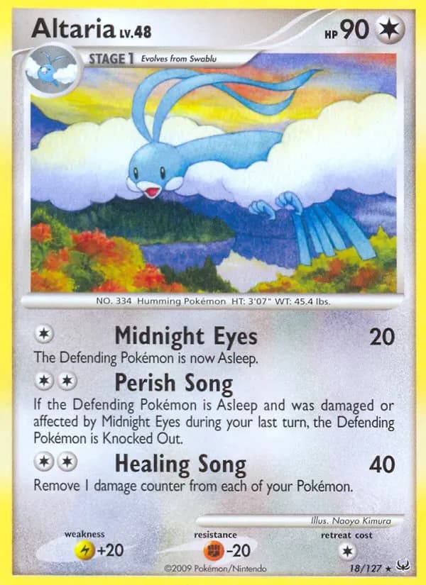 Altaria 18/127 from Platinum