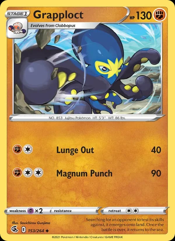 Grapploct 153/264 from Fusion Strike