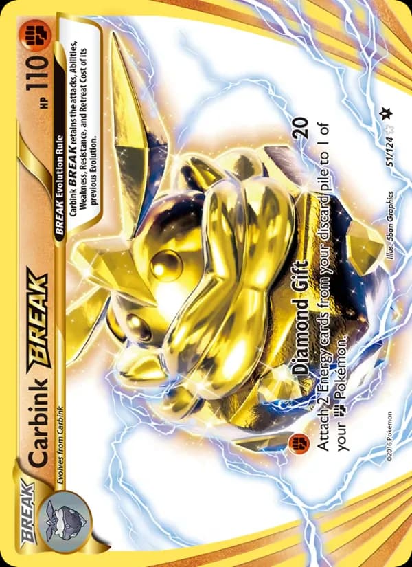 Carbink BREAK 51/124 from Fates Collide