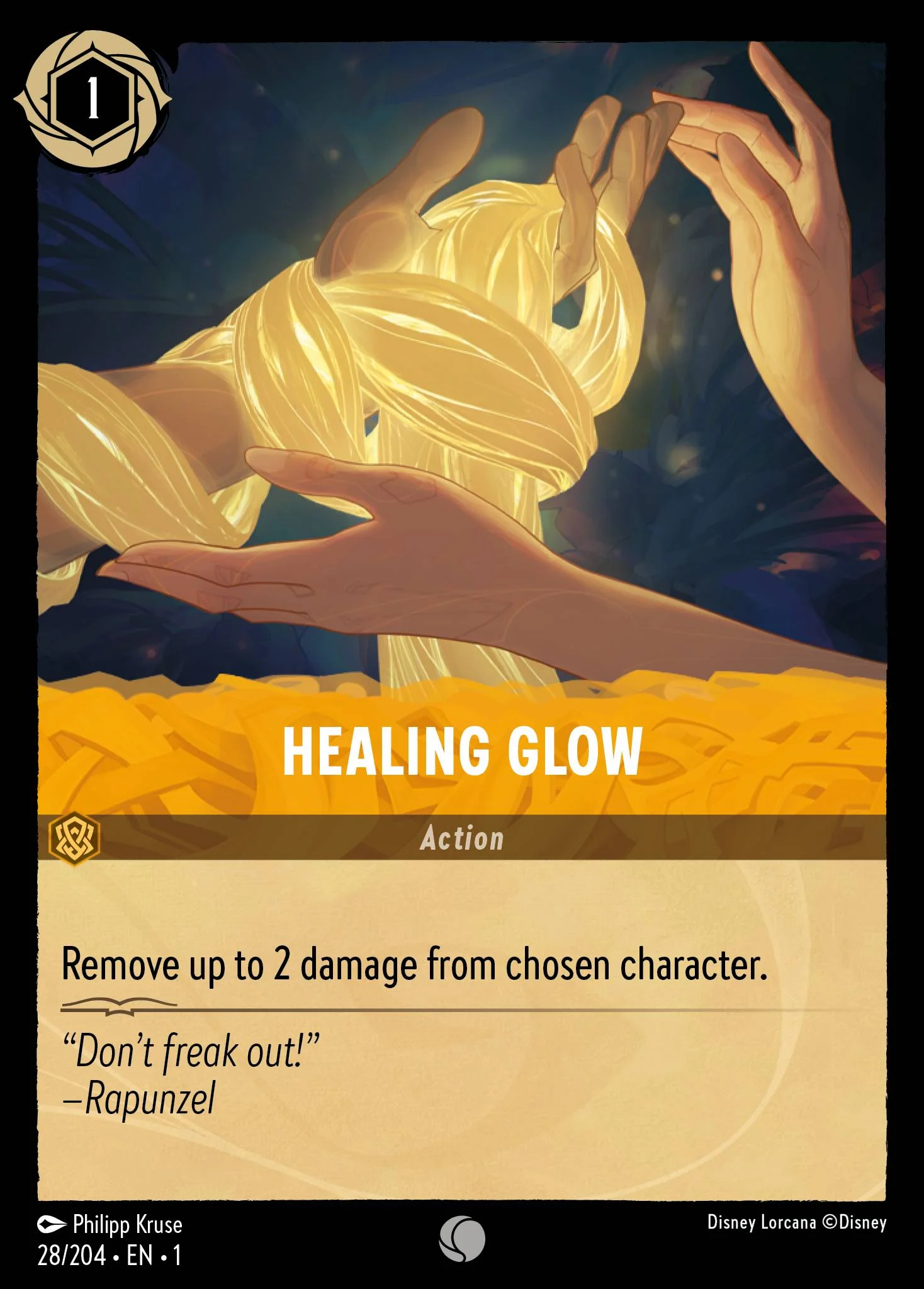 Healing Glow 28/204 from The First Chapter