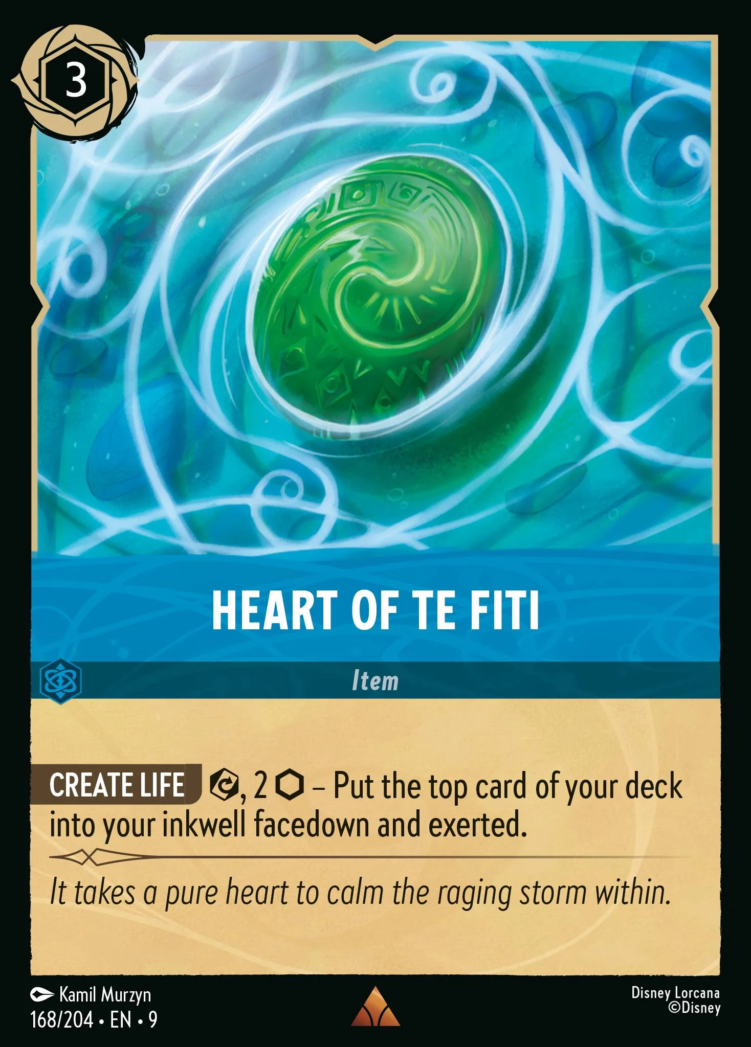 Heart of Te Fiti 168/204 from Fabled