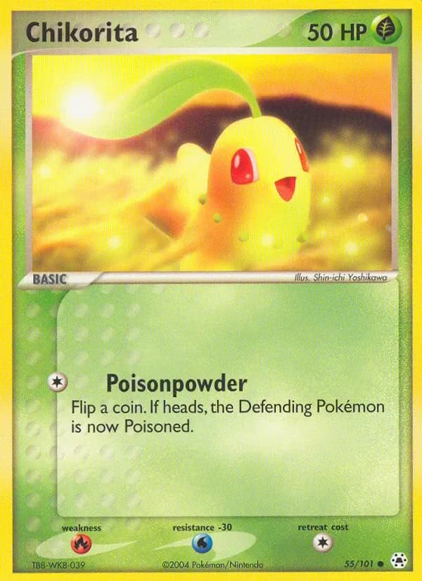 Chikorita 55/101 from EX Hidden Legends