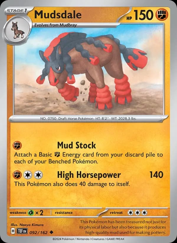 Mudsdale 092/162 from Temporal Forces