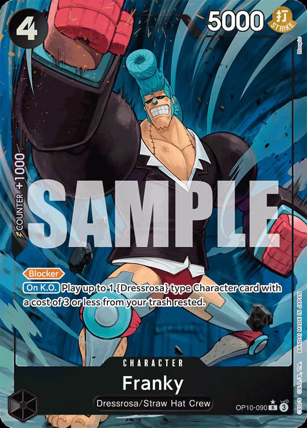 Franky OP10-090 Official alternate printing 1
