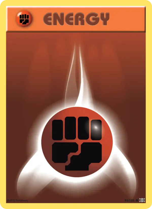 Fighting Energy 96/108 from Evolutions