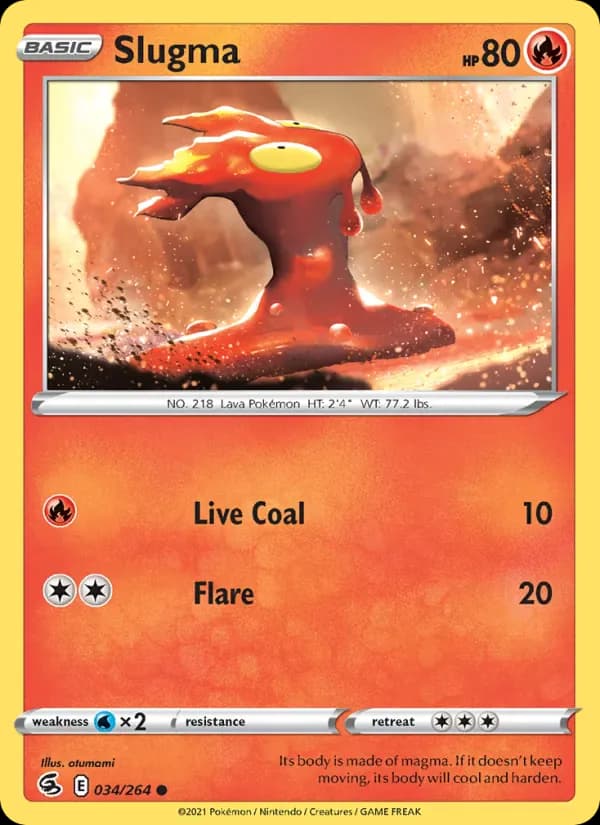 Slugma 34/264 from Fusion Strike