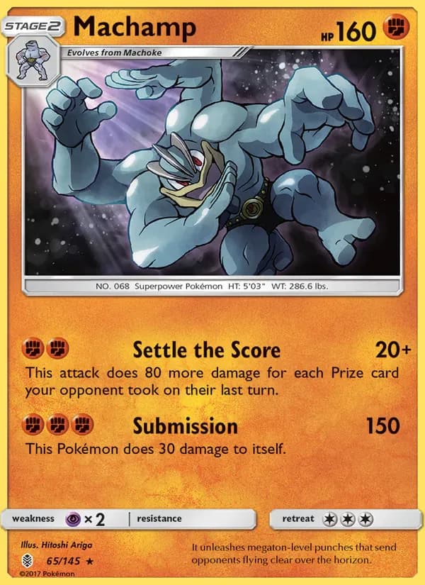 Machamp 65/145 from Guardians Rising