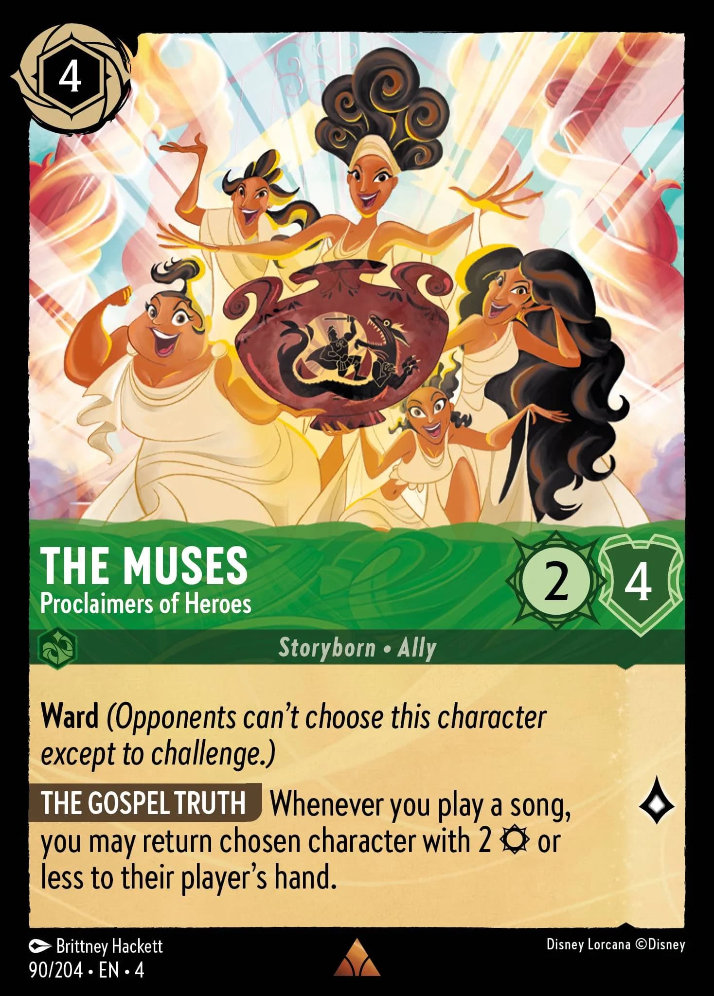 The Muses - Proclaimers of Heroes 90/204 from Ursula's Return