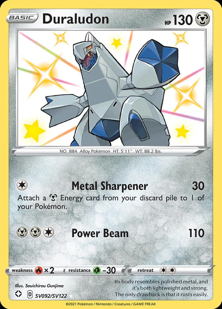 Duraludon SV092/SV122 from Shining Fates