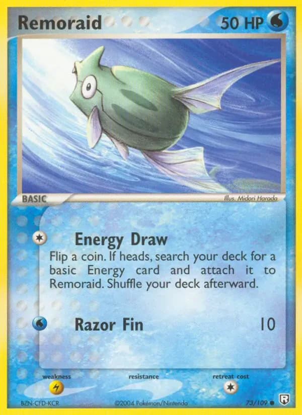 Remoraid 73/109 from EX Team Rocket Returns