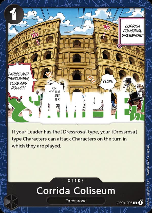 Corrida Coliseum OP04-096 Standard printing