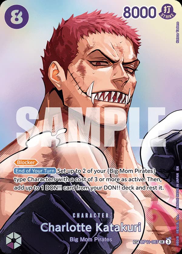 Charlotte Katakuri OP11-067 Official alternate printing 3