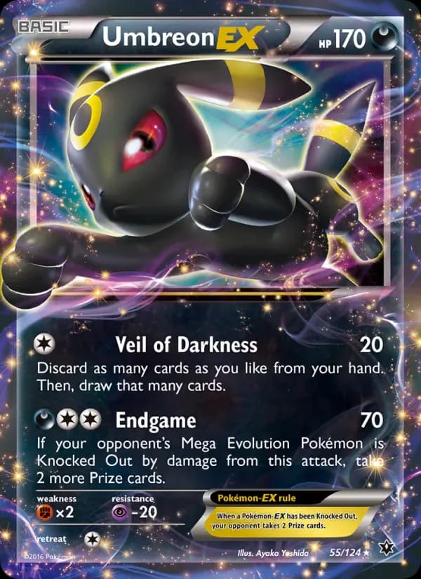Umbreon EX 55/124 from Fates Collide