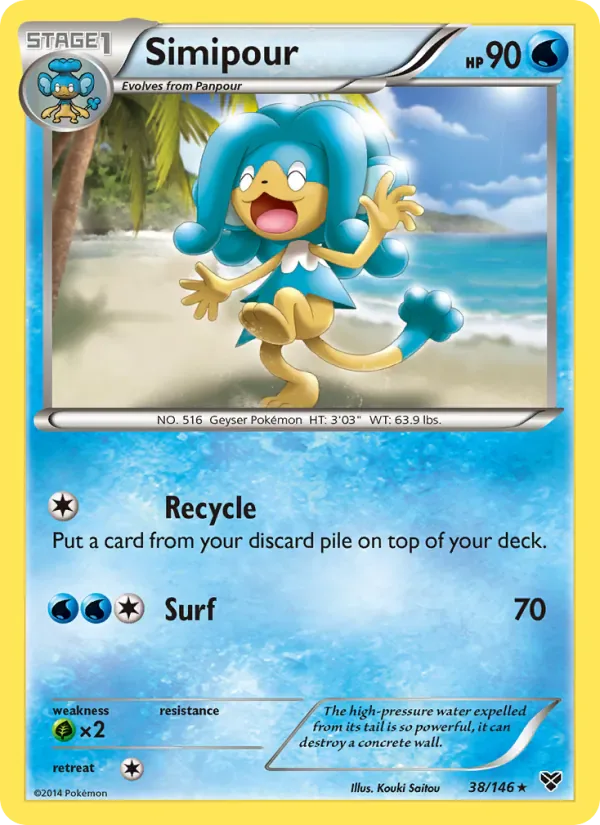 Simipour 38/146 from XY Base Set