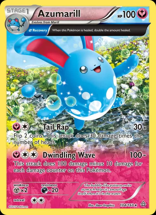 Azumarill 104/160 from Primal Clash