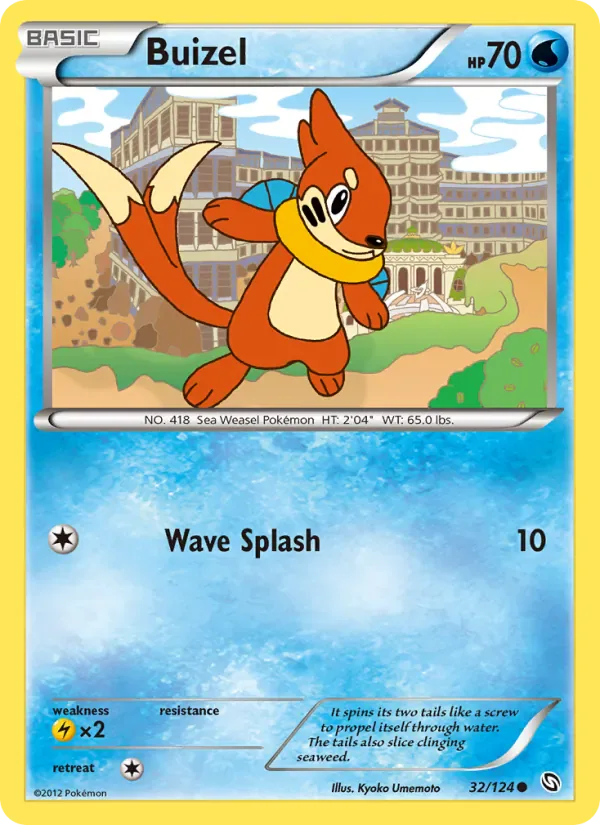 Buizel 32/124 from Dragons Exalted