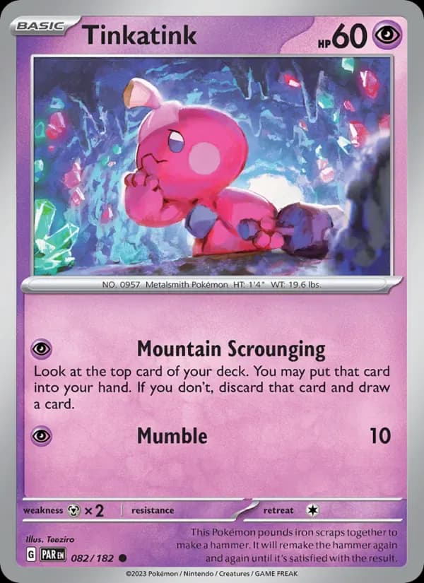 Tinkatink 082/182 from Paradox Rift