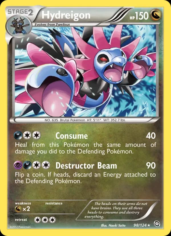 Hydreigon 98/124 from Dragons Exalted