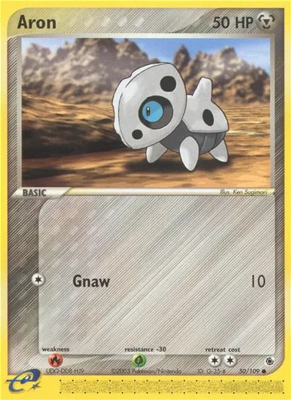 Aron 50/109 from EX Ruby & Sapphire