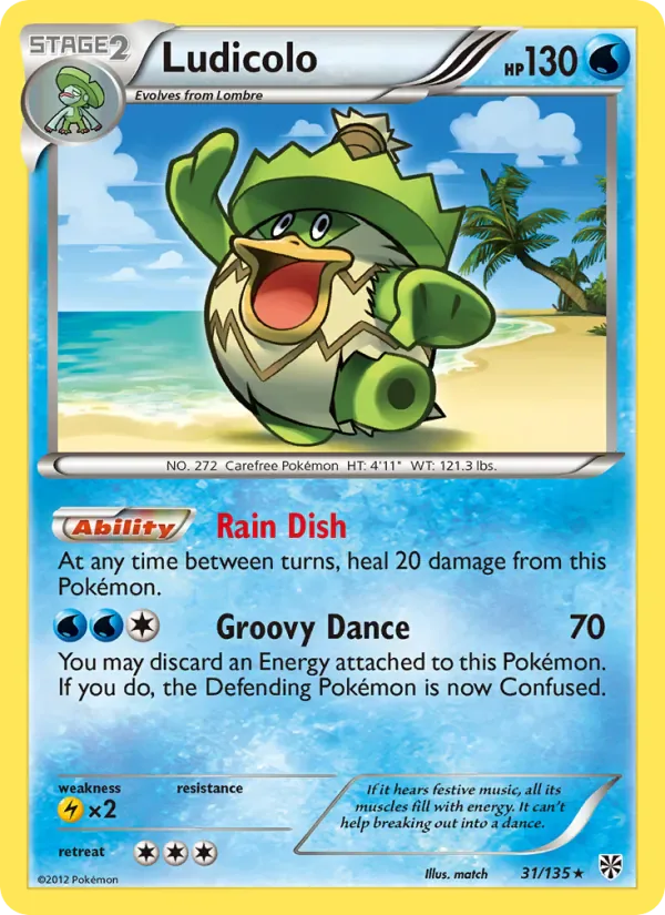 Ludicolo 31/135 from Plasma Storm