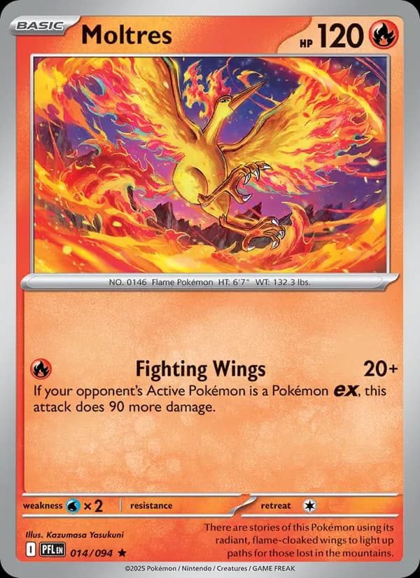 Moltres 014/94 from Phantasmal Flames