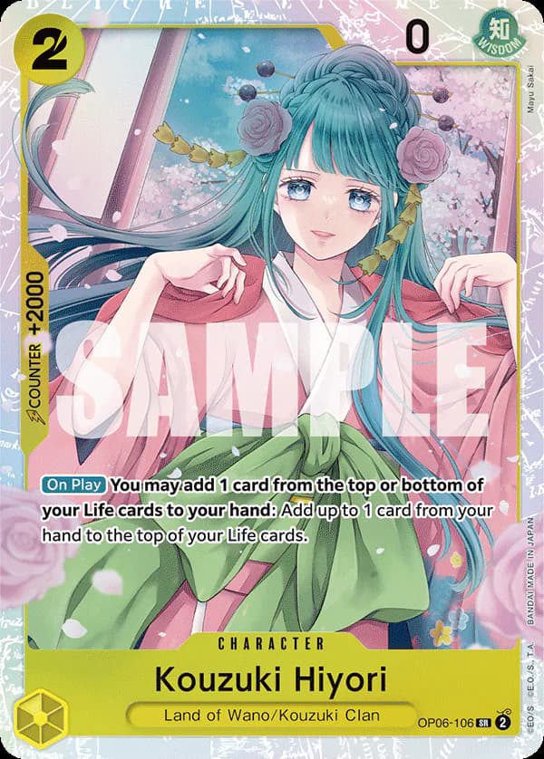 Kouzuki Hiyori OP06-106 Standard printing