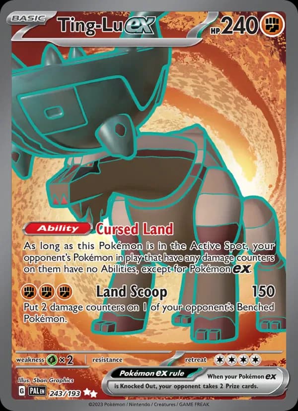 Ting-Lu ex 243/193 from Paldea Evolved