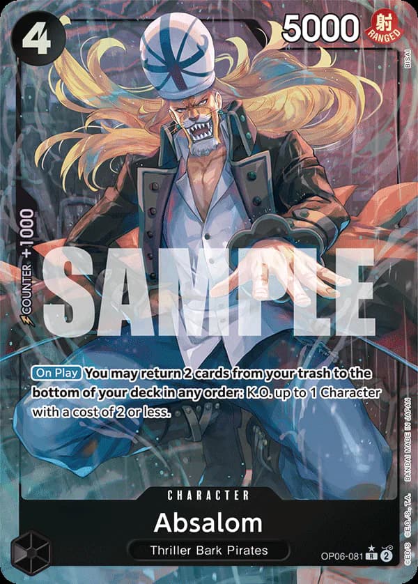 Absalom OP06-081 Official alternate printing 1