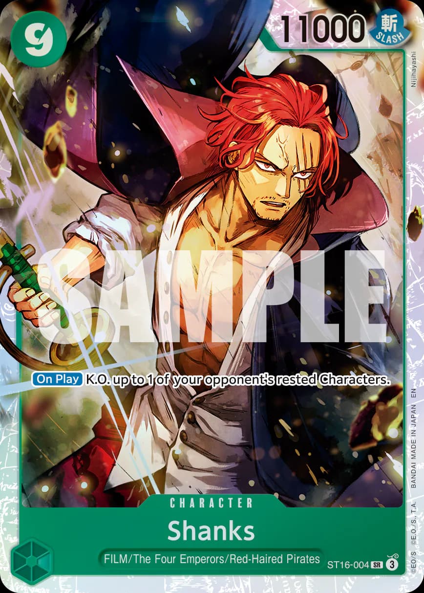 Shanks ST16-004 Official alternate printing r1