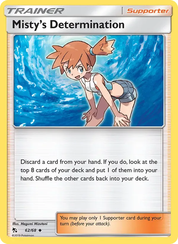 Misty’s Determination 62/68 from Hidden Fates