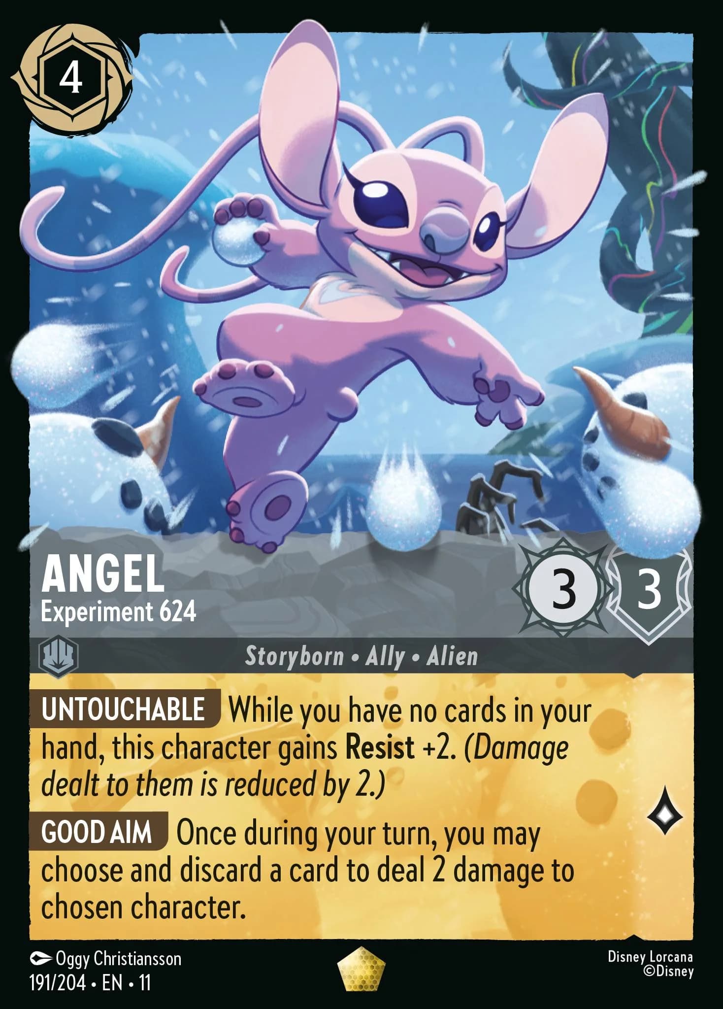 Angel - Experiment 624 191/204 from Winterspell