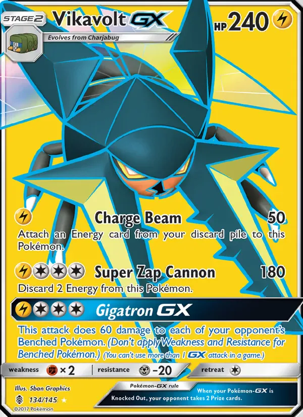 Vikavolt GX 134/145 from Guardians Rising