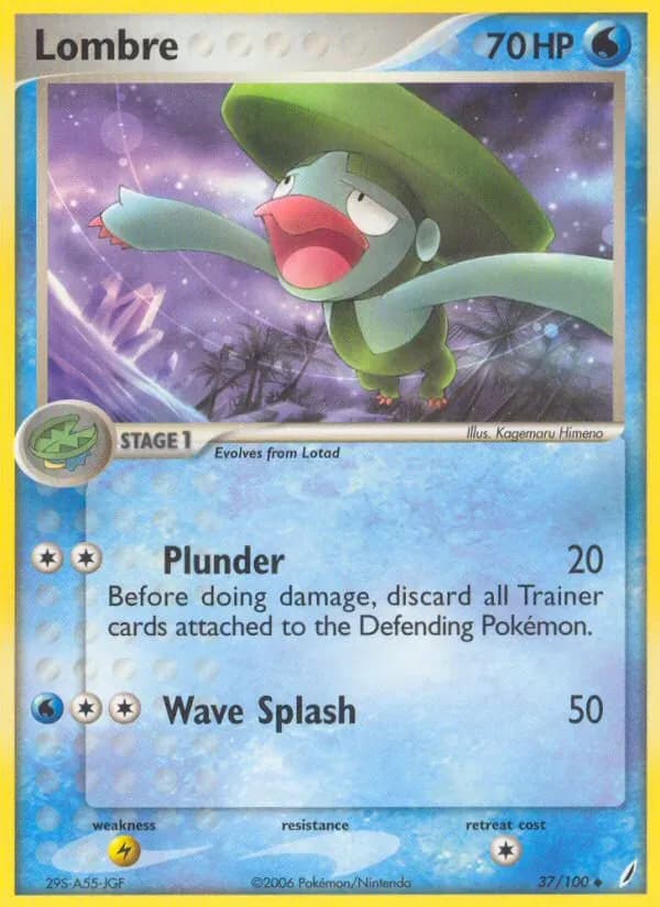 Lombre 37/100 from EX Crystal Guardians