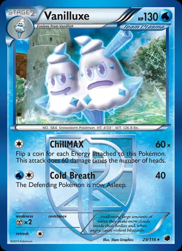 Vanilluxe 29/116 from Plasma Freeze