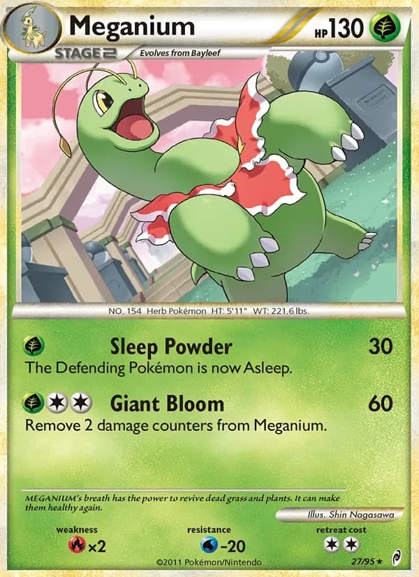 Meganium 27/95 from Call of Legends