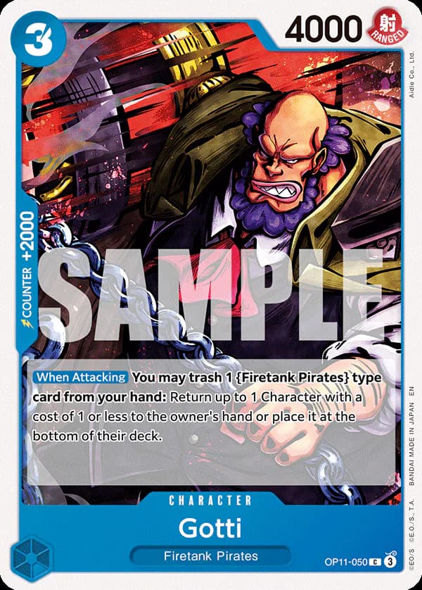 Gotti OP11-050 Standard printing