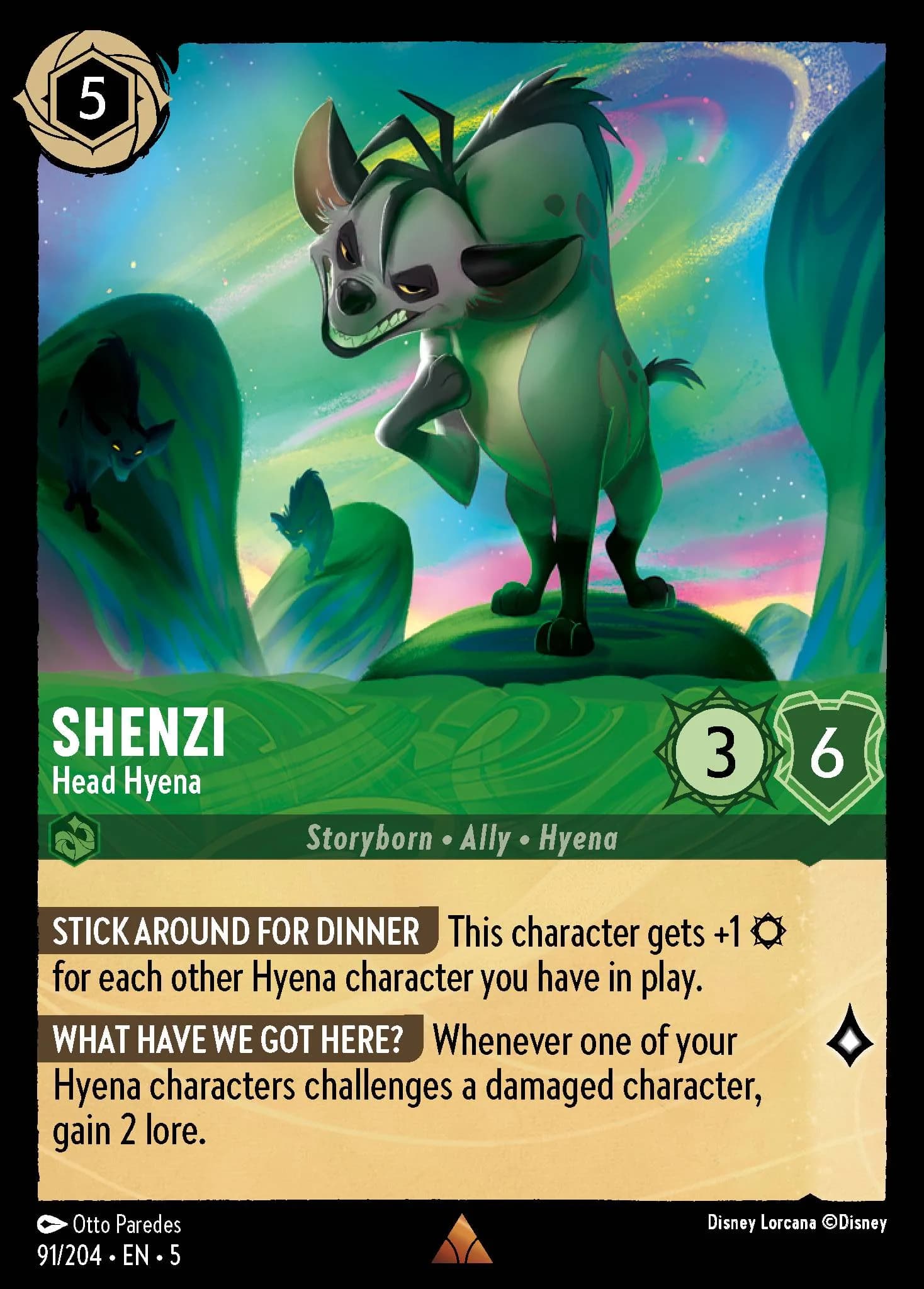 Shenzi - Head Hyena 91/204 from Shimmering Skies