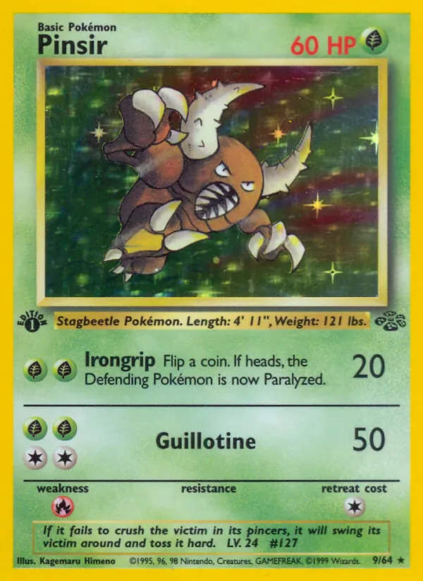 Pinsir 9/64 from Jungle