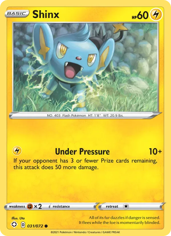 Shinx 31/72 from Shining Fates