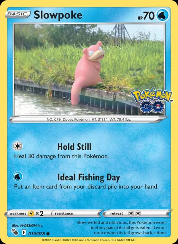 Slowpoke 019/78 from Pokemon GO