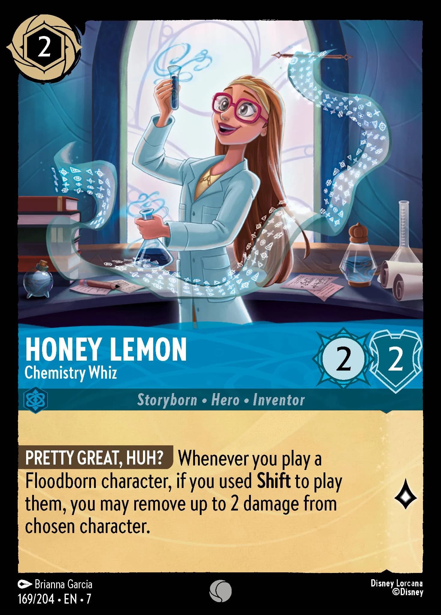 Honey Lemon - Chemistry Whiz 169/204 from Archazia's Island