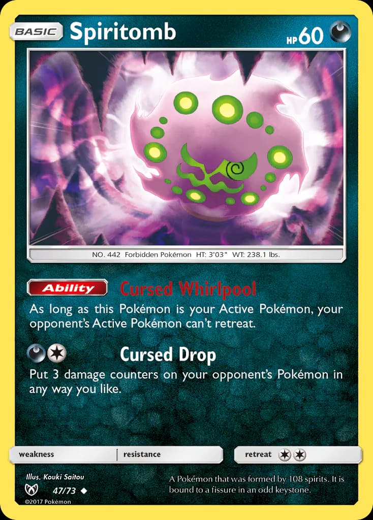 Spiritomb 47/73 from Shining Legends