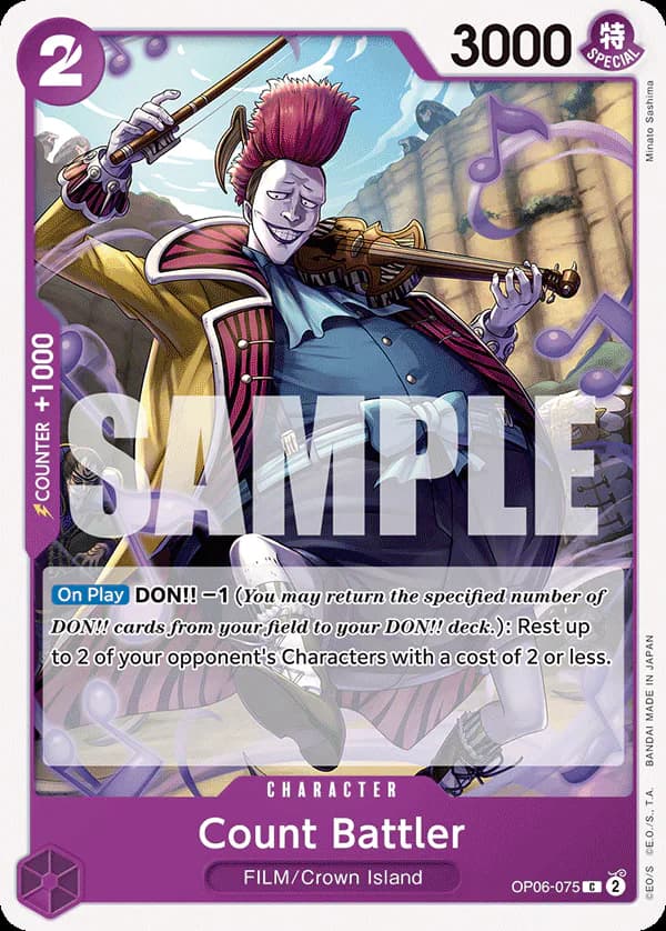 Count Battler OP06-075 Standard printing