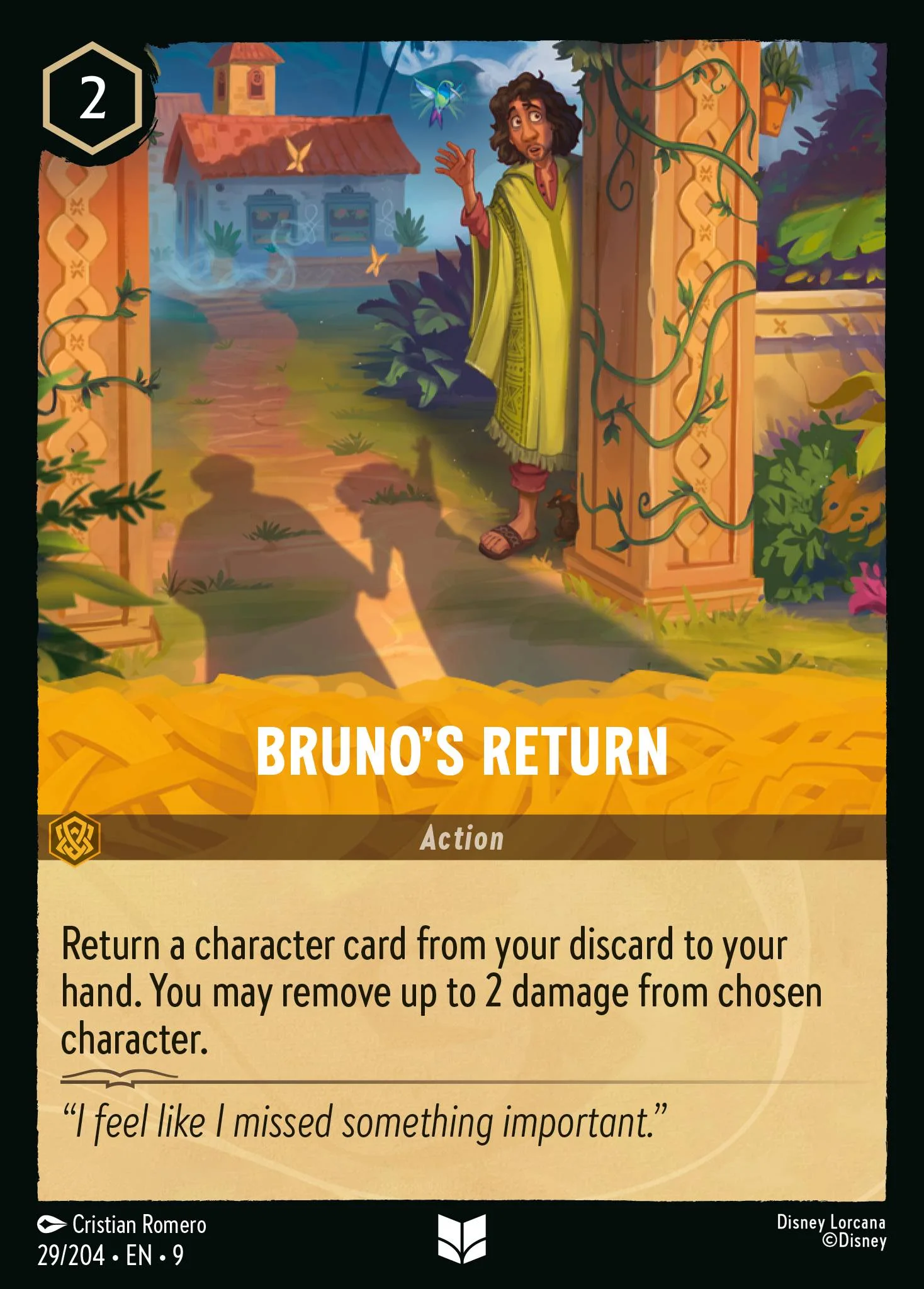 Bruno's Return 29/204 from Fabled