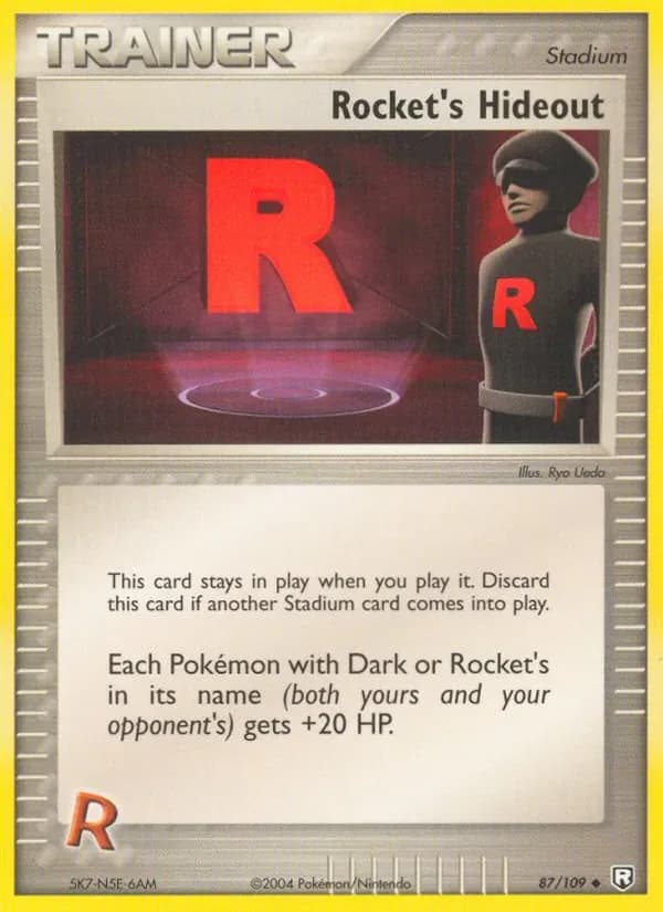 Rocket's Hideout 87/109 from EX Team Rocket Returns