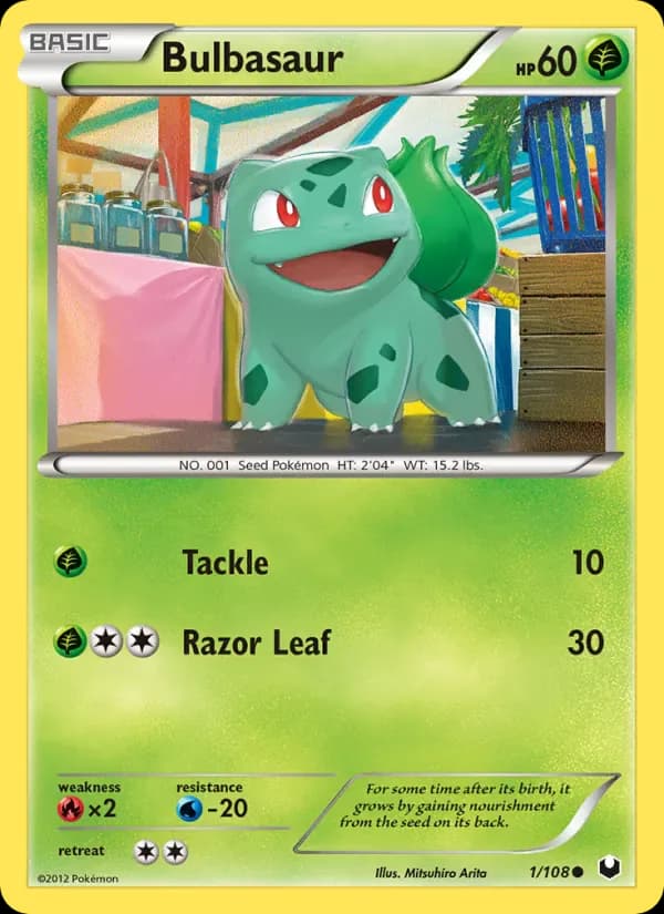 Bulbasaur 1/108 from Dark Explorers