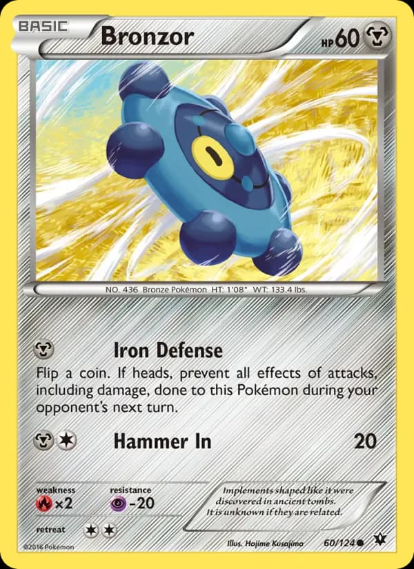 Bronzor 60/124 from Fates Collide