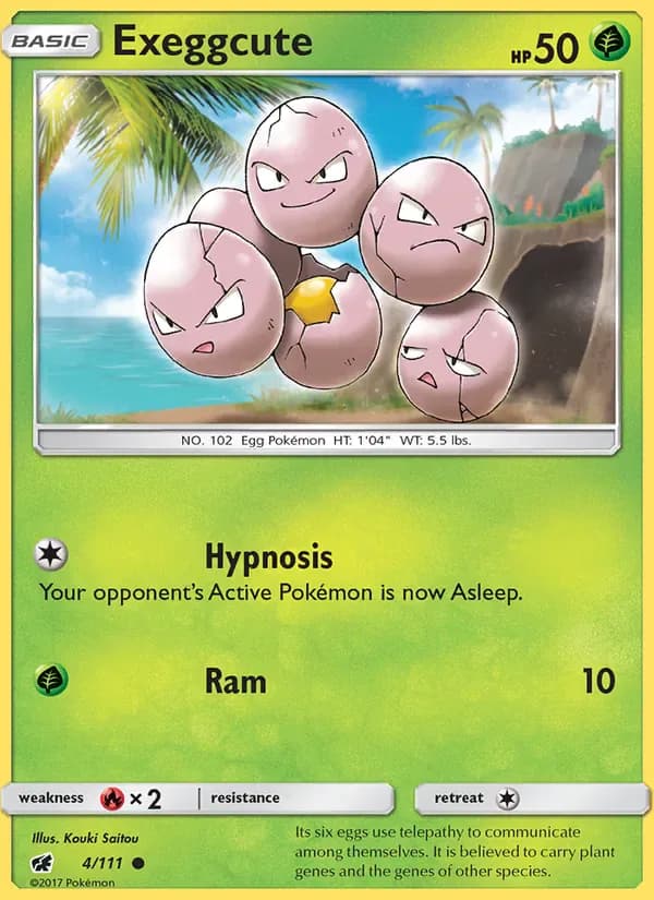 Exeggcute 4/111 from Crimson Invasion