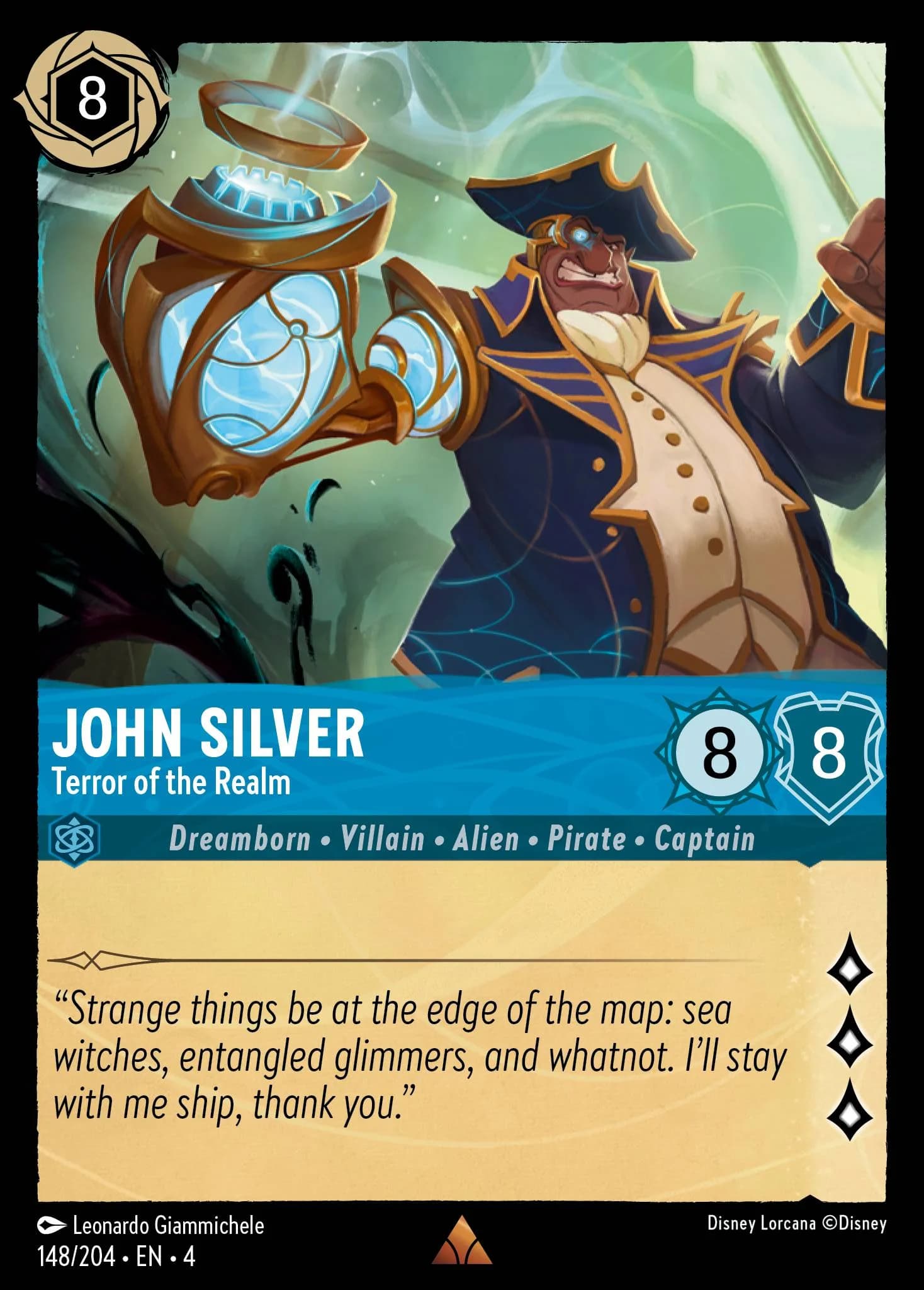 John Silver - Terror of the Realm 148/204 from Ursula's Return
