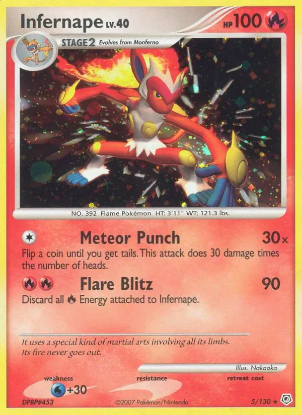 Infernape 5/130 from Diamond & Pearl